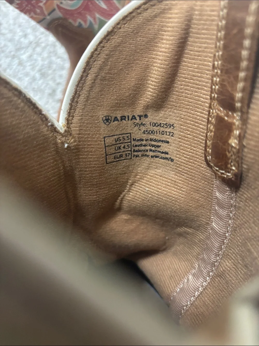Ariat classic brown